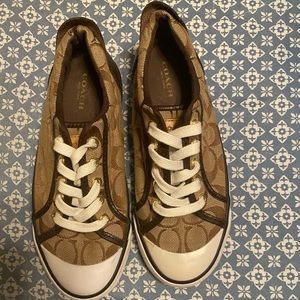 Coach Barrett signature canvas sneakers